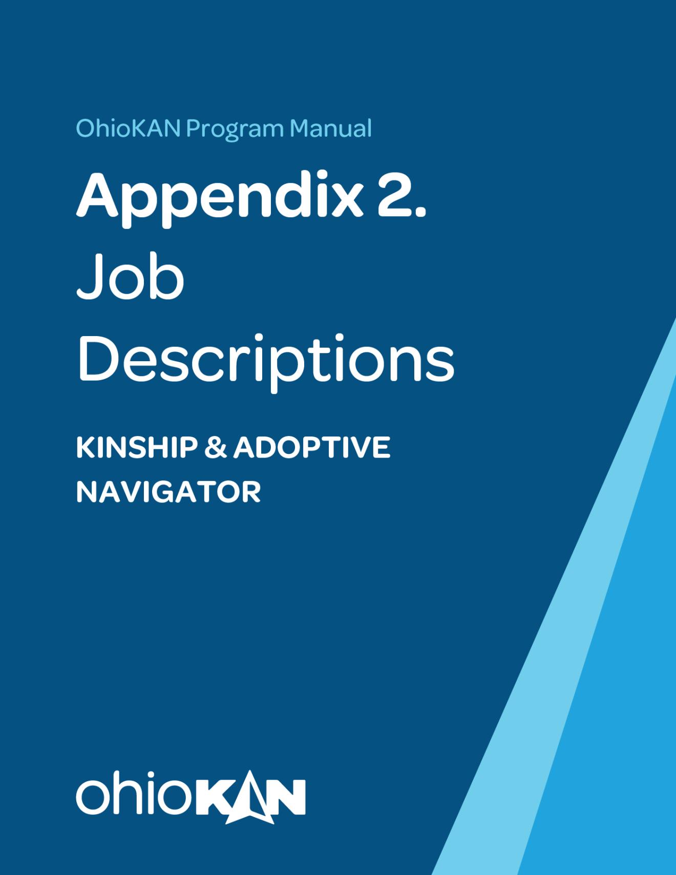 Appendix 2 Kinship & Adoptive Navigator